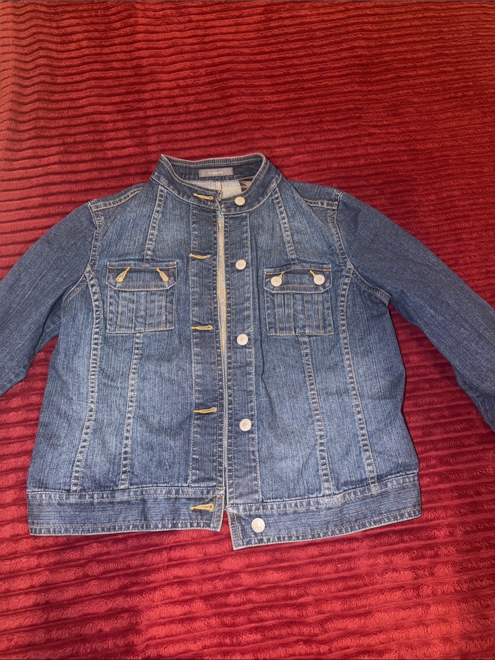 Liz Claiborne Classic Blue Denim Jacket